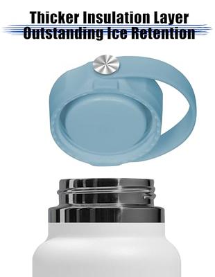 Insulation Lid for Hydroflask Wide Mouth 32 40 64 oz, Flex Handle