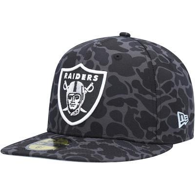 Las Vegas Raiders New Era Retro Beachin 9FIFTY Snapback Hat - Khaki