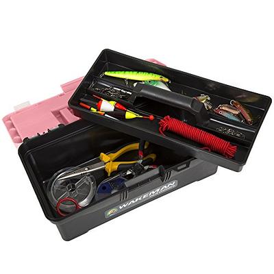 PLUSINNO 201pcs Fishing Accessories Kit Fishing Tackle Box with Tackle  Includ