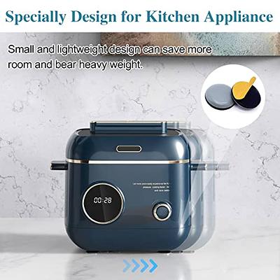 Appliance Slider for Kitchen Appliances,12pcs Self-Adhesive Small Appliance  Slider,Kitchen Appliance Sliders for Counter Coffee Maker, Air Fryer