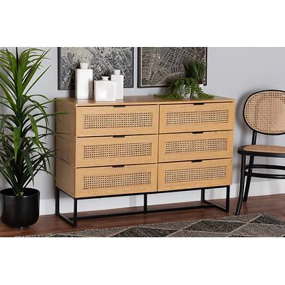 Harlow Mid century Modern Scandinavian Style Wood Sideboard