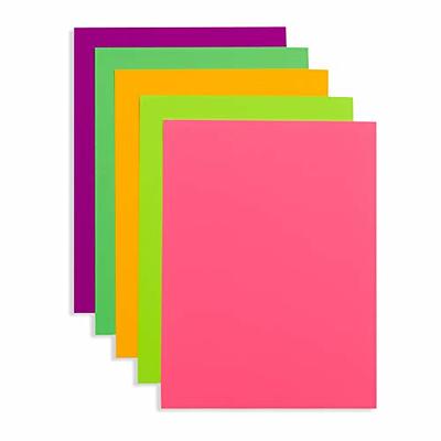 Blue Summit Supplies Double Neon Poster Board, 9 x 12 Inch Small