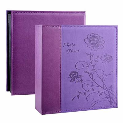 Ywlake Photo Album 4x6 500 Pockets Photos Extra Large Capacity Family Wedding Picture Albums Holds 500 Horizontal and Vertical Photos Red