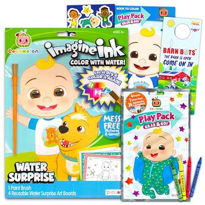 Water Coloring Books for Kids Ages 4-8,Pocket Watercolor Painting Book Kit  for Toddlers,Kids Water Color Paint Set Art Crafts,Mini Travel Water