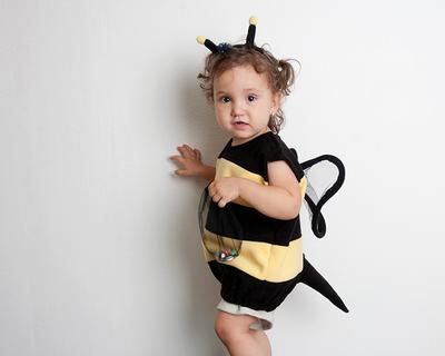 AOTHSO 7 Pack Halloween Women Bee Costume Set Bumble Bee Wings