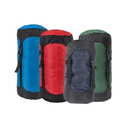 Hikenture Compression Sack for Sleeping Bag, Upgrade Anti-Tear Nylon  Sleeping Bag Stuff Sack, 10L/14L/20L/30L Water-Resistant Compression Bag, Storage  Bag Dark Green 30L