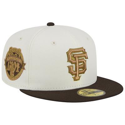 NEW ERA GIANTS PEACH SAN FRANCISCO GIANTS FITTED HAT (BLACK