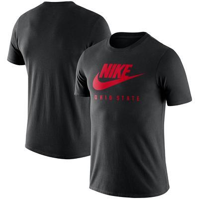 Nike Futura Baseball T-Shirt - Mens - White/University Red