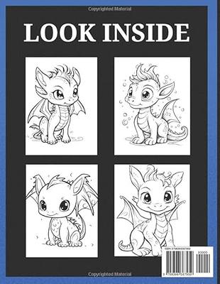 Baby Dragons Coloring Book: Cute designs for Kids and Adults to color and  enjoy, for Stress Relief: Relax with 60 Cute Dragons Coloring Pages for  Adults and Teens. - Yahoo Shopping