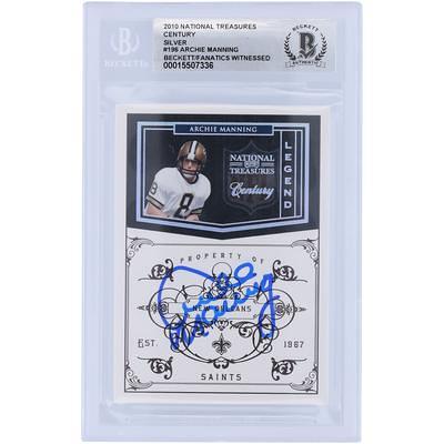 Peyton Manning Indianapolis Colts Autographed 1998 Topps Gold Label #20  Beckett Fanatics Witnessed Authenticated Rookie Card with HOF 21  Inscription