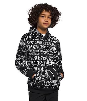 THE NORTH FACE Boys' Camp Fleece Pullover Hoodie, TNF Black TNF