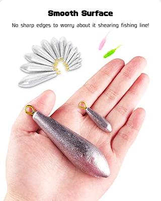 Fishing Weight Sinker, 20pcs Bass Casting Sinker Weight Bell