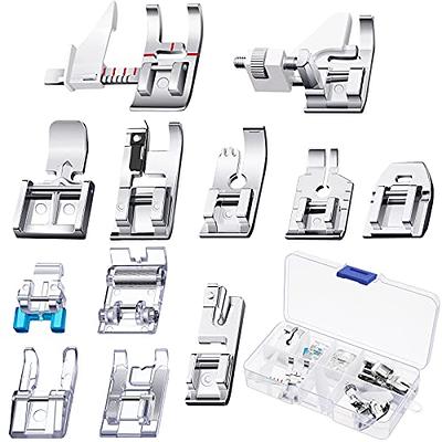 12 Pieces Sewing Machine Presser Foot Set Sewing Machine Spare Parts  Accessories Multifunctional Sewing Foot Presser for Most Sewing Machines -  Yahoo Shopping