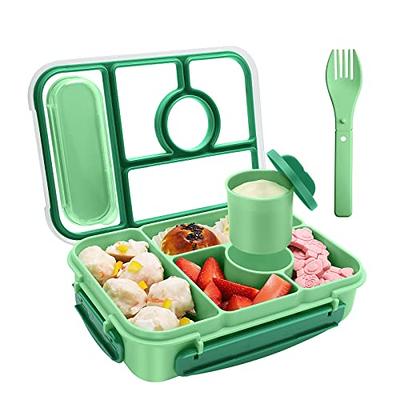 FORZAROCKET Bento Lunch Box Salad 57-Oz Leakproof 4 Compartment Tray For  Toppings Salad Lunch Containers For Adults 3-Oz Leak Proof Salad Dressing  Container Spork & Knife BPA-Free - Yahoo Shopping