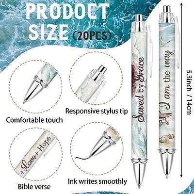  20 Pcs Christian Engraved Gift Pens Funny Pen Bible