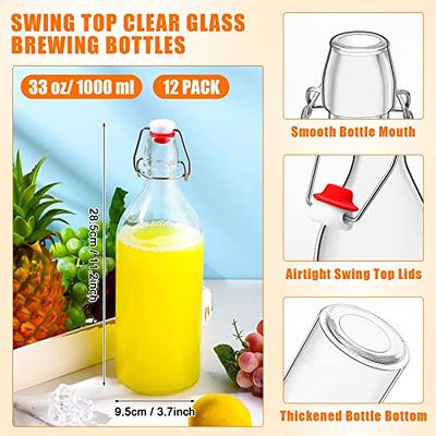 12.5 Oz. Swing Top Glass Bottle