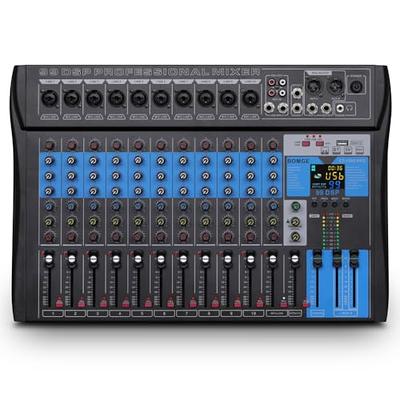 Professional 12 Channels Sound Board Mixer