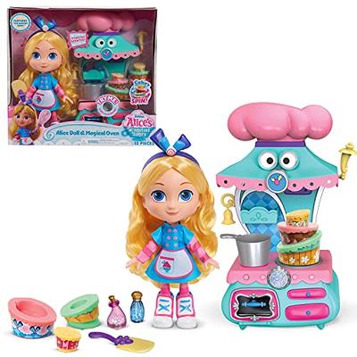 Disney Junior Alice's Wonderland Bakery 10-inch Alice & Magical Oven Doll  and Accesory Set, Officially Licensed Kids Toys for Ages 3 Up by Just Play  - Yahoo Shopping