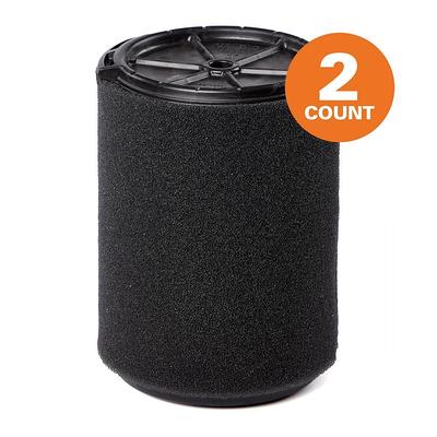 RIDGID Wet Debris Application Foam Wet/Dry Vac Cartridge Filter for Most 5  Gallon and Larger Shop Vacuums (2-Pack) - Yahoo Shopping