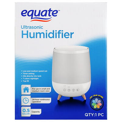 5.2L Humidifiers for Bedroom and Plants, Ultrasonic Cool Mist Humidifiers  for Baby home Mist Top Fill Desk Humidifiers Essential Oil Diffuser, Quiet