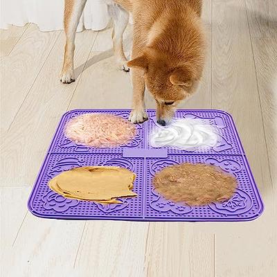 LICKIMAT Buddy Slow Feeder Dog Lick Mat, Turquoise, X-Large