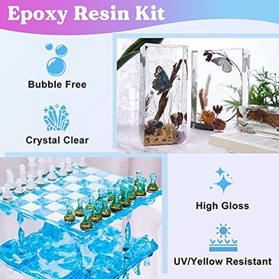 LET'S RESIN 80oz Crystal Clear Casting Resin Kit,Bubbles Free Epoxy Resin  Supplies,Clear Resin for Craft,Tumblers,Molds,Jewelry,Resin and Hardener  with 6 Mica Powders,Large Silicone Cup - Yahoo Shopping