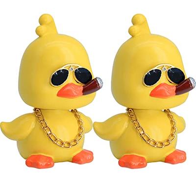 MuMyer Cool Yellow Duck Car Ornaments Funny Duck Car Toy Dashboard  Decorations - Yahoo Shopping