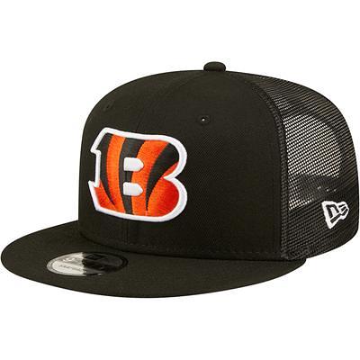 Men's New Era Cream/Black Cincinnati Bengals 2023 Sideline Historic 9FIFTY Snapback Hat