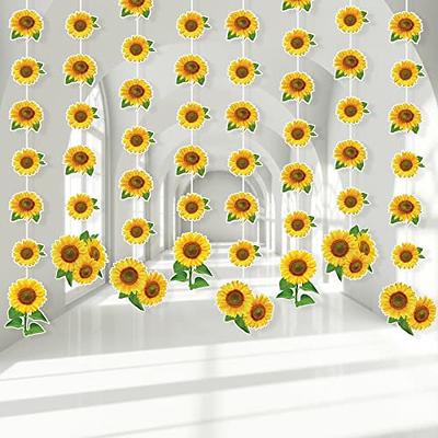 50pcs Yellow Streamers Fall Party Decorations Streamer Backdrop 24 Colors  Fringe Backdrop for Parties Plastic Streamers Pastel Sunflower Birthday  Baby