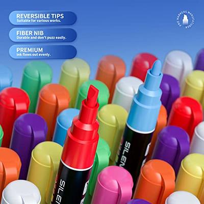  Liquid Chalk Markers for Chalkboard, Liquid Chalk Marker Fine  Tip, Chalk Blackboard Markers, Chalk Pens, Car Window Markers for Glass  Washable, Fine Tip Chalk Marker by Lana and Luca (3mm