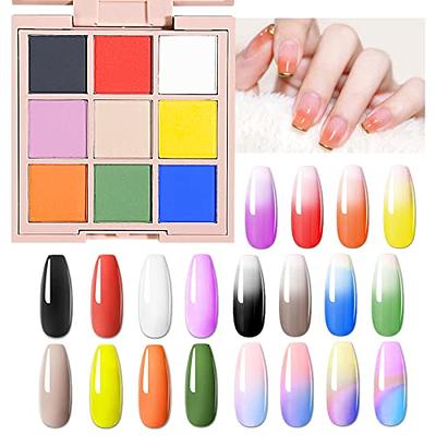 6 Colors Nail Pigment Powder Kit, Pearl Chrome Powder For Nails, Gradient  Pearlescent Nail Powder, High-gloss Nail Powder Set - Temu