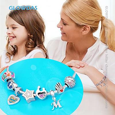 Letter Charm A Kids / Children's / Girls for Charm Bracelet - Sterling  Silver