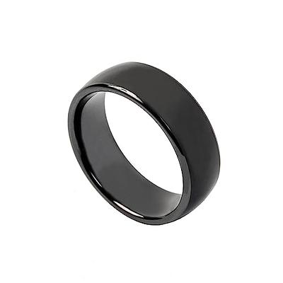 Hecere Waterproof Ceramic NFC Ring, NFC 216 888 Bytes Chip Universal for  Mobile Phone, All-Round Sensing Technology Wearable Smart Ring, Fasion Ring（ NFC 216 ring-22mm） - Yahoo Shopping