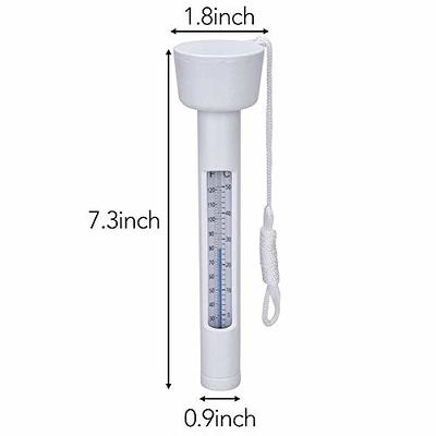 Kingsource Large Floating Pool Thermometer, Water Temperature Thermometers  with String for Outdoor & Indoor Swimming Pools, Spas, Hot Tubs,Fish Ponds