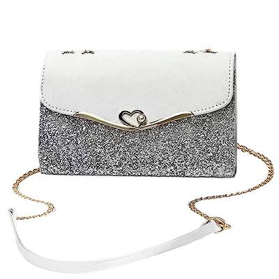 Black Female Women Evening Party Clutch Purse