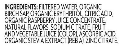 Treo Organic Strawberry Fruit & Birch Water 16 Oz, Flavored