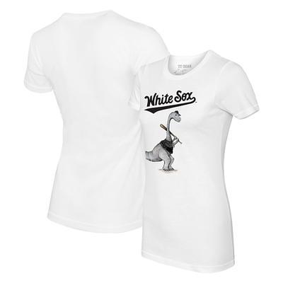 Chicago White Sox Tiny Turnip Women's I Love Dad T-Shirt - Black