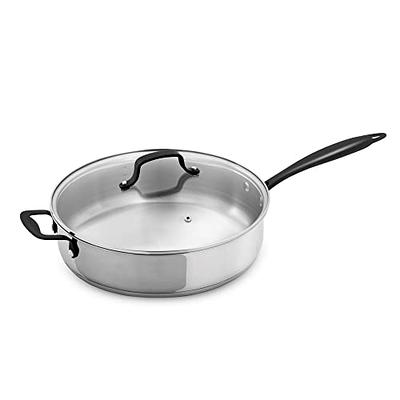 Gotham Steel 7 Qt. Aluminum Non-Stick Ti-Ceramic Stock Pot with Glass Lid  1366 - The Home Depot