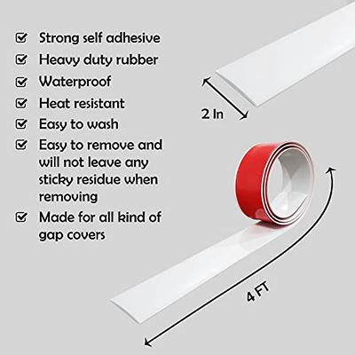 Rubber Bond Floor Transition Strip, Self-Adhesive Vinyl Flooring