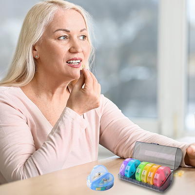 PillRite Medication & Supplement Pillbox Organizer