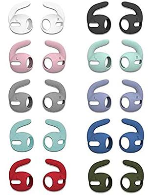 AhaStyle 3 Pairs Beats Studio Buds Ear Hooks Anti-Slip Ear Covers Silicone  Accessories【Not Fit in The Charging Case】 Compatiable with New Beats Studio