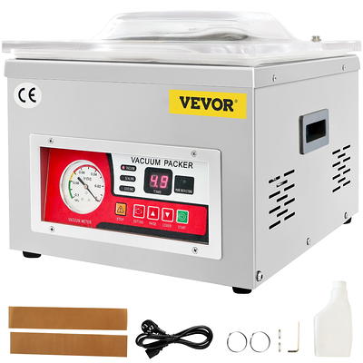 VEVOR Chamber Vacuum Sealer DZ-260C 320mm/12.6inch, Kitchen Food Chamber  Vacuum Sealer, 110v Packaging Machine Sealer for Food Saver, Home,  Commercial