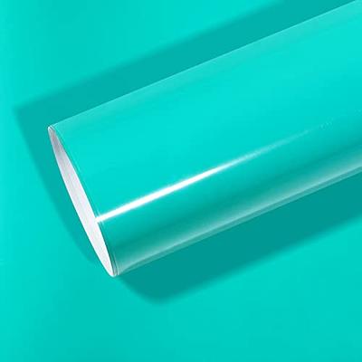 Gatichetta Heat Transfer Vinyl Roll 12x6ft Bright Teal HTV Iron