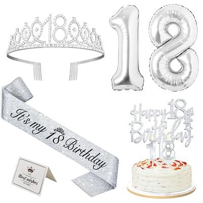 18 Sash & Tiara For Happy 18Th Birthday Decorations Girls, 18-Year-Old Girl  Gifts, Decorations, Party Gifts - Yahoo Shopping