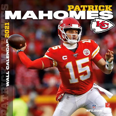 Kansas City Chiefs Patrick Mahomes 2022 12x12 Player Wall Calendar