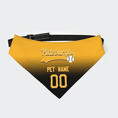 Pittsburgh Steelers Dog Bandana Personalized Football 