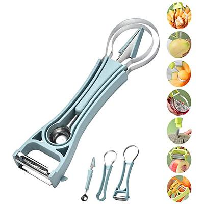 Melon Baller Scoop Set, 1 Stainless Steel Fruit Carving Tools