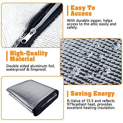 GCGOODS Attic Stairs Insulation Cover 25 x 54 x 11, Attic Door  Insulation Covers, Attic Stairway Insulated Tent with Easy Zipper Access,  Energy Saver Attic Ladder Insulation Cover - Yahoo Shopping