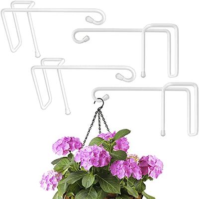 NACETURE Ceiling Hooks for Hanging Plants 3 Pack - Plant Hanger Indoor  Hanging Hooks Metal Plant Bracket Iron Lanterns Hangers for Wind Chimes,  Planters (Round White 3 Pack) (Black With Chain, 3 Pack) - Yahoo Shopping