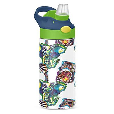  Green Elephant Kid Water Bottle for School Thermos